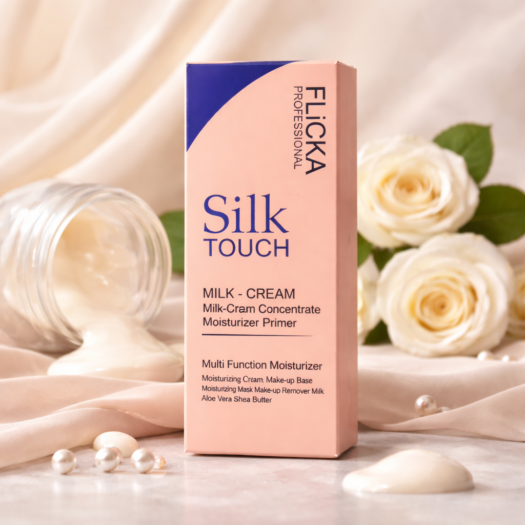 Flicka Silk Touch 3 in 1 Moisturizer + Primer + Makeup base