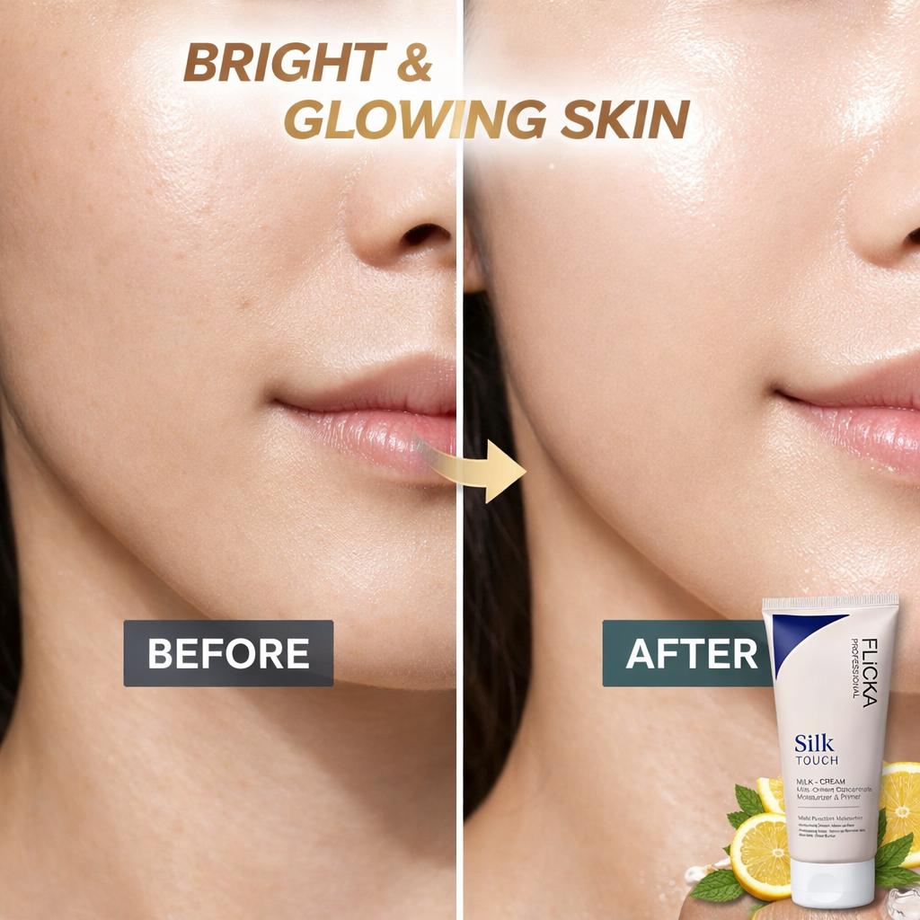 Flicka Silk Touch 3 in 1 Primer + Moisturizer + Makeup base