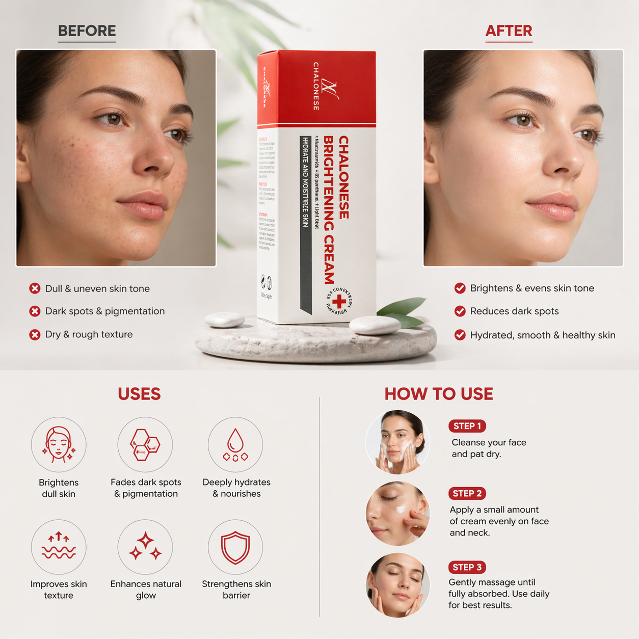 Chalonese Brightening Cream 20g