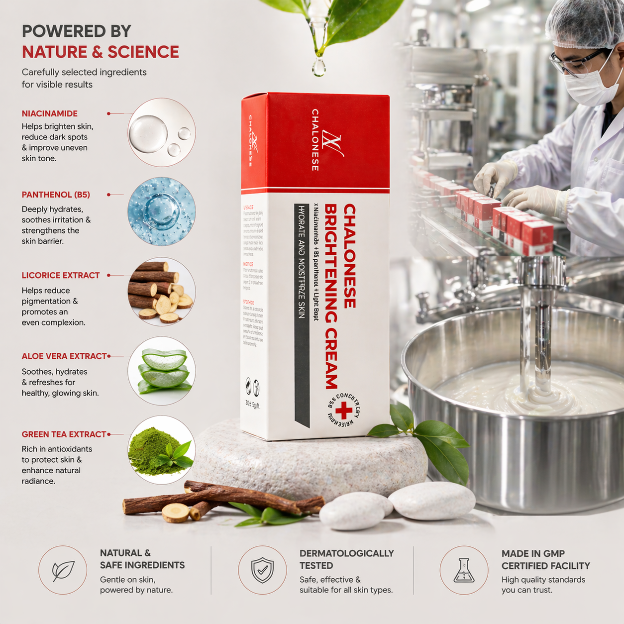 Chalonese Brightening Cream 20g