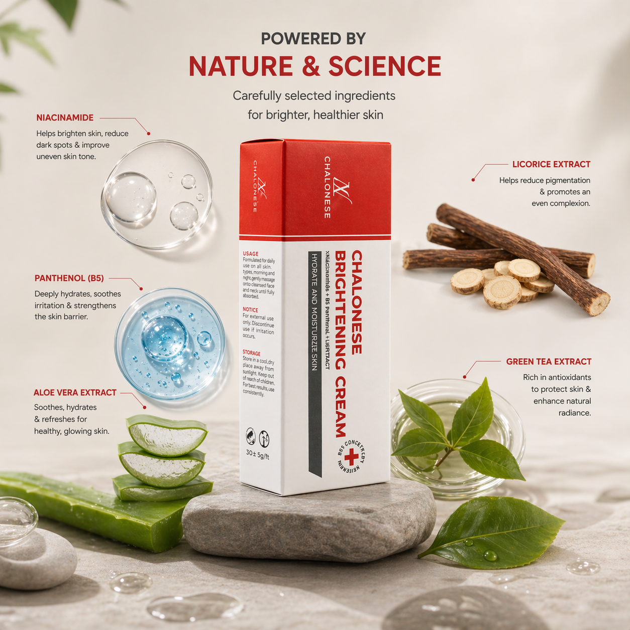 Chalonese Brightening Cream 20g