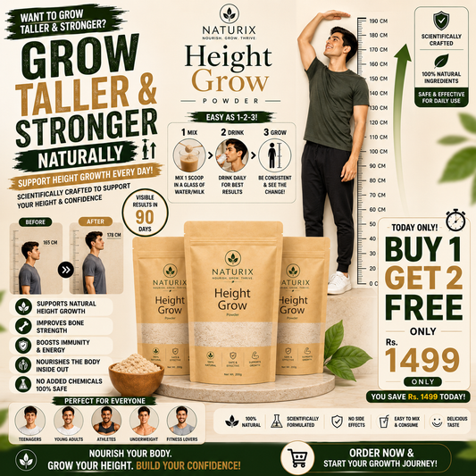 Height Grow Powder - Pack of 3  | Grow Confidently